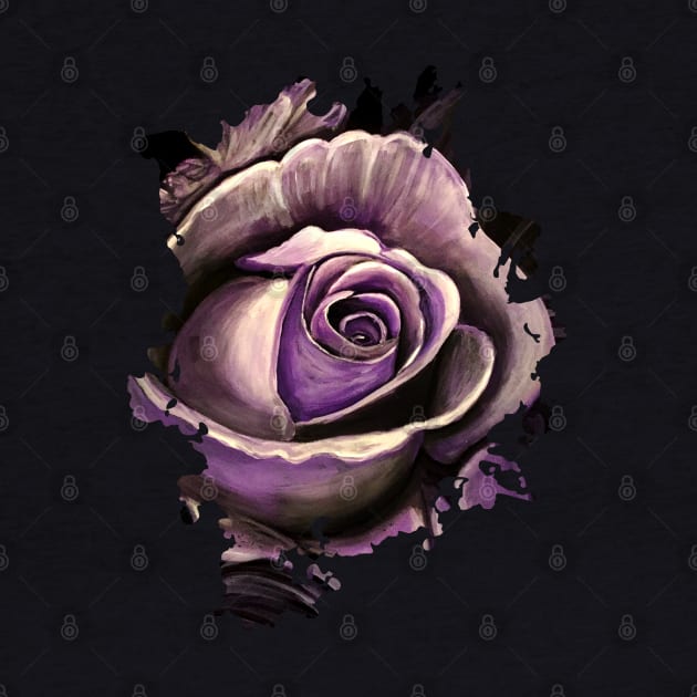 Purple Rose by adamzworld